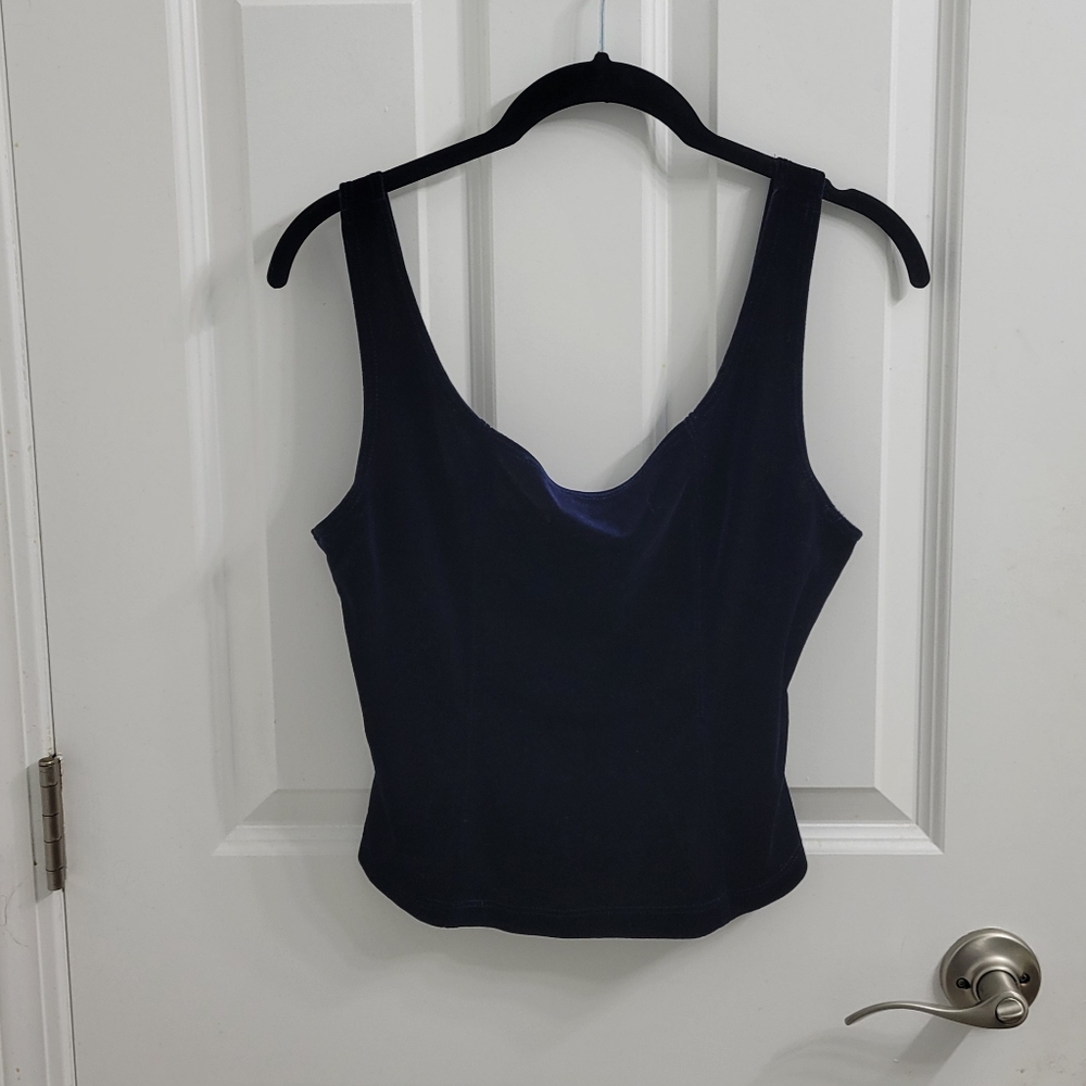Morbid Threads Velvet Tank Top